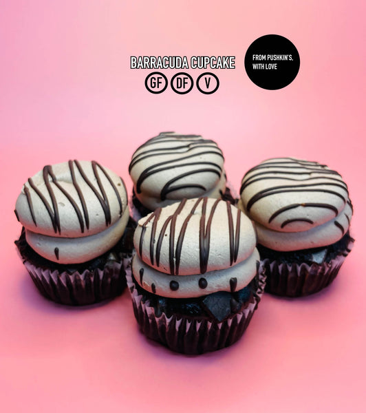 Barracuda Cupcakes (4 PACK)