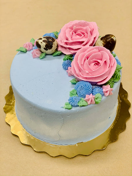 Mother's Day Lemon Curd Flower Cake