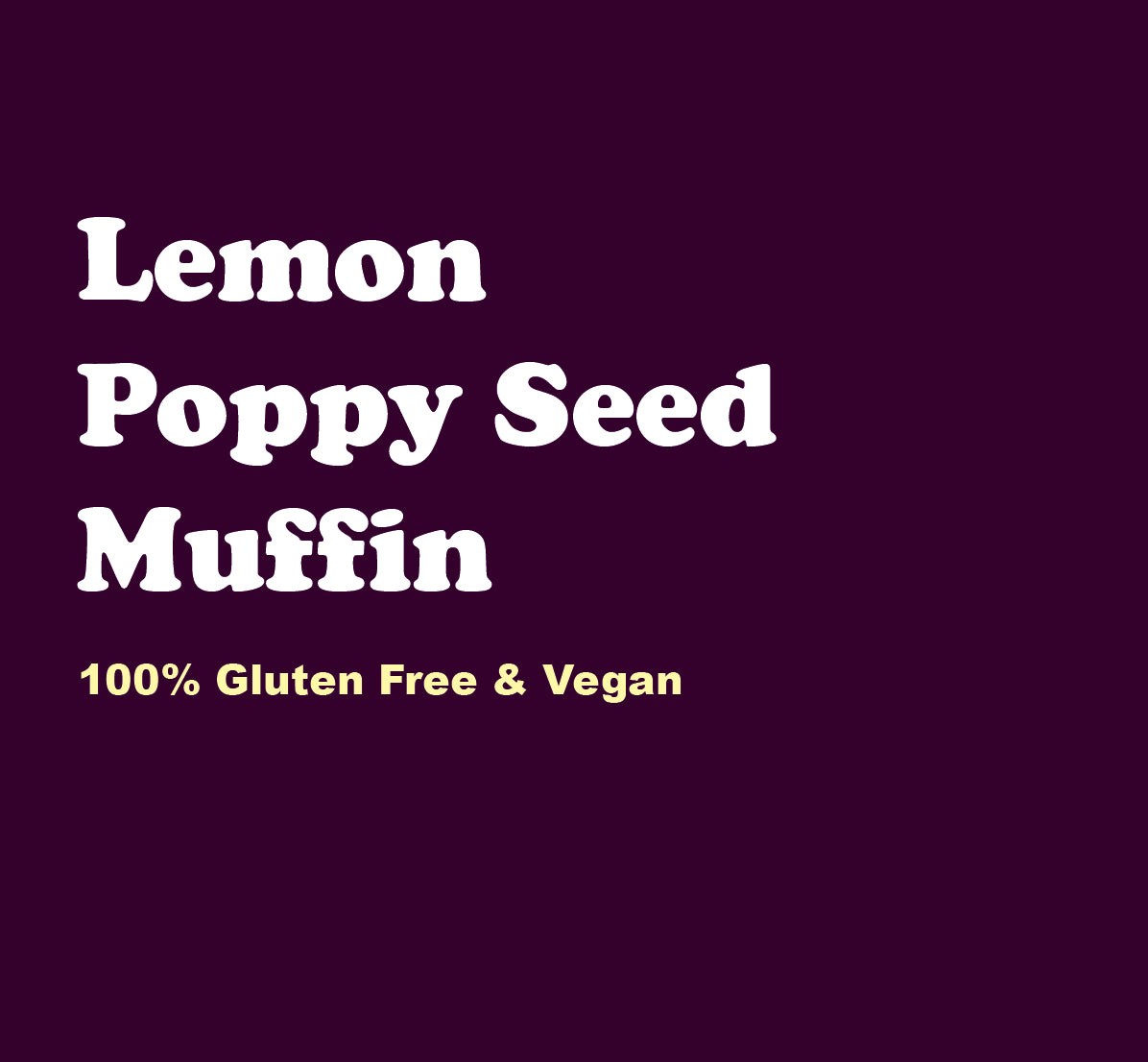Lemon Poppy Seed Muffin Pushkin's Bakery
