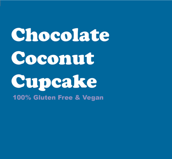 Chocolate Coconut Cupcakes (4 PACK)