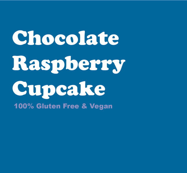 Chocolate Raspberry Cupcakes (4 PACK)
