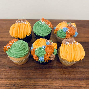 Harvest Cupcake Box