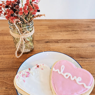 Heart Shaped Sugar Cookies